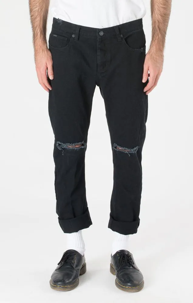 Afends Mens Beat Deadbeat - Slim Fit Denim