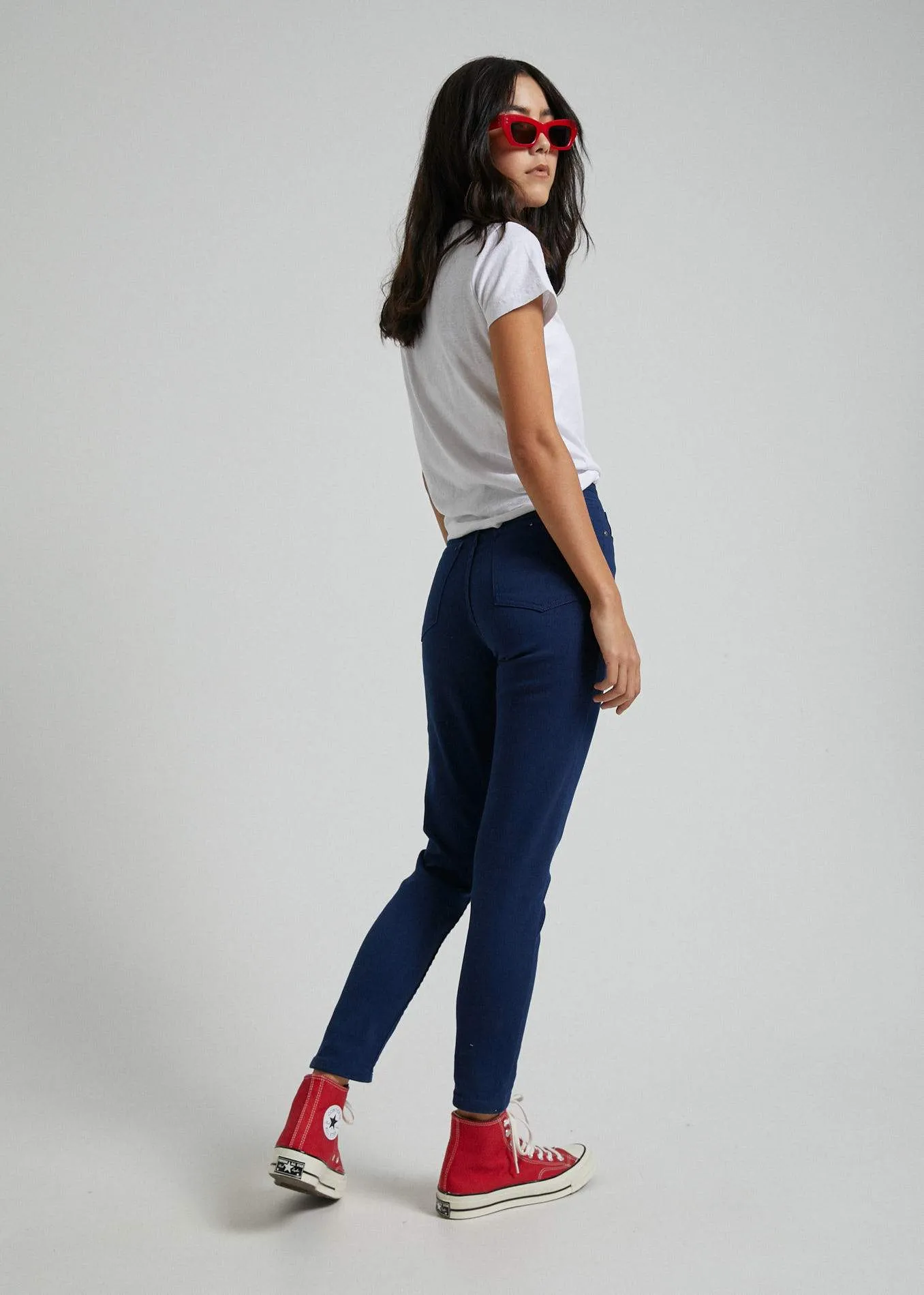 Afends Womens Blondies - Twill Slim Jeans