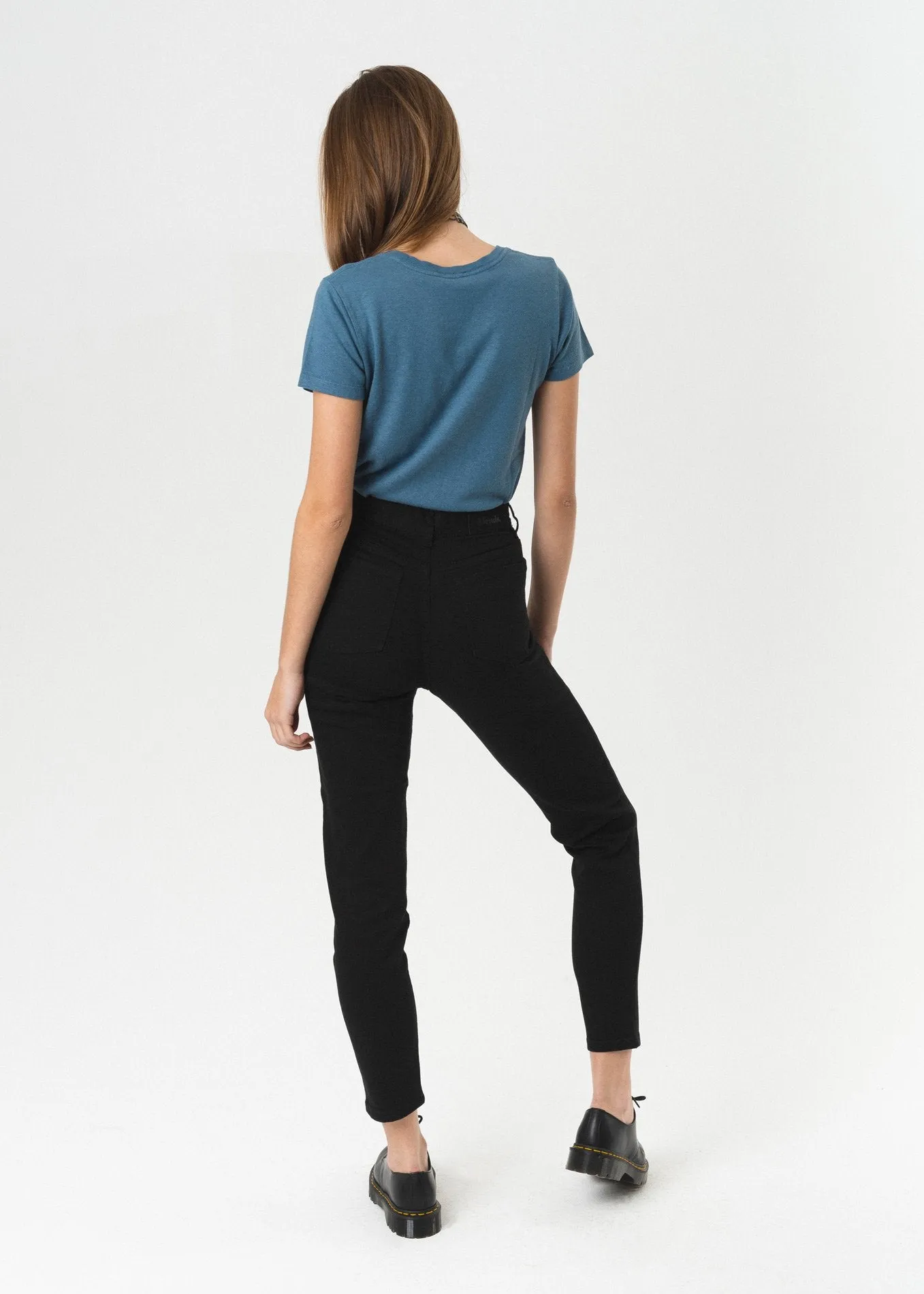 Afends Womens Luckies - Twill Slim Jeans