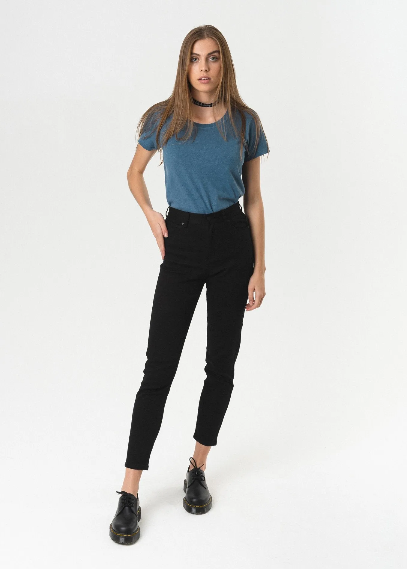 Afends Womens Luckies - Twill Slim Jeans