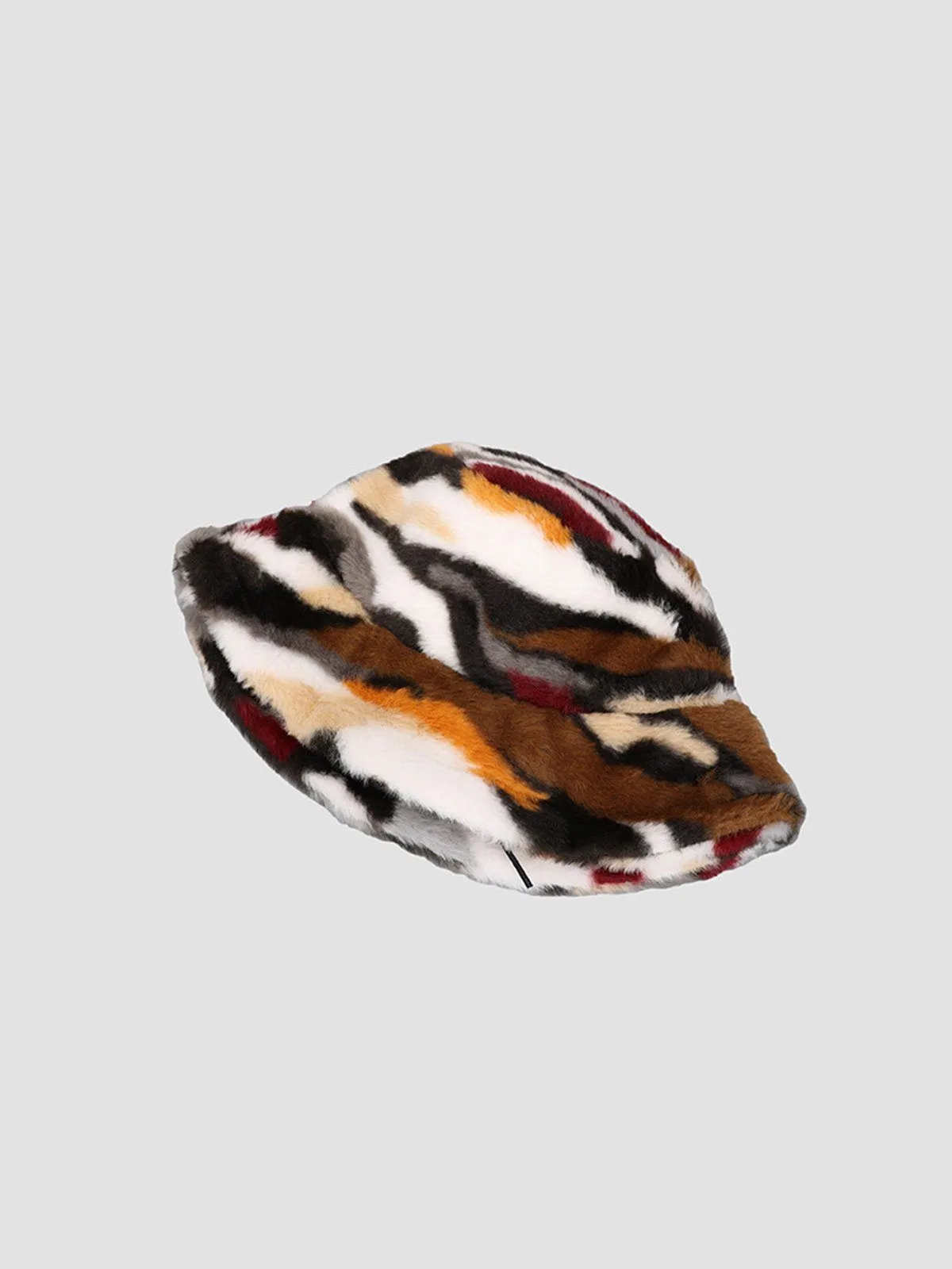 AlanBalen® - Camo Stripe Plush Vintage Bucket Hat