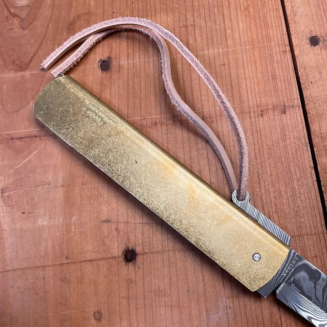 Andersson & Copra Damasteel Husky Brass