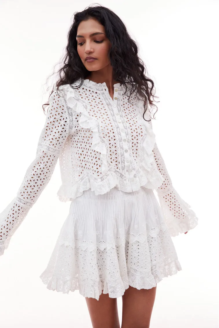 Brightlin Eyelet Blouse