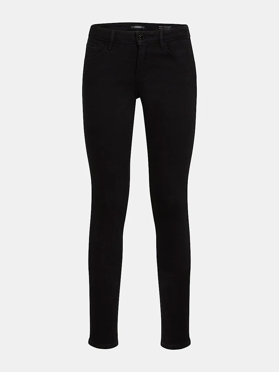 Carrie Black Annette Mid Rise Skinny Jeans