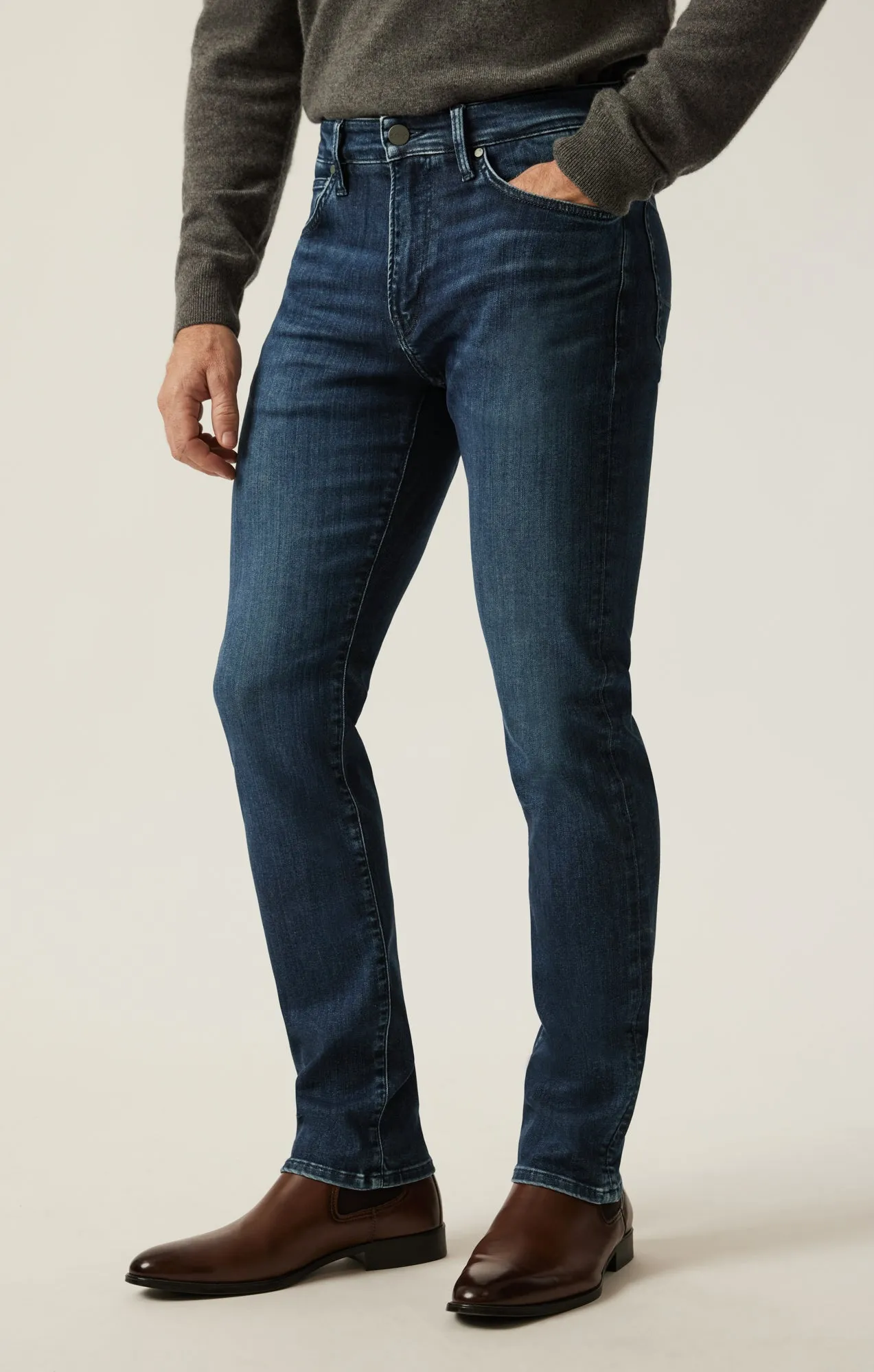 Cool Tapered Leg Pants in Dark Brushed Urban