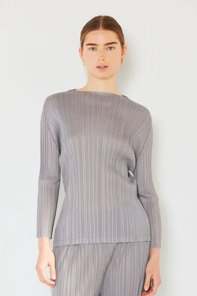 ed Long Sleeve Boatneck Top