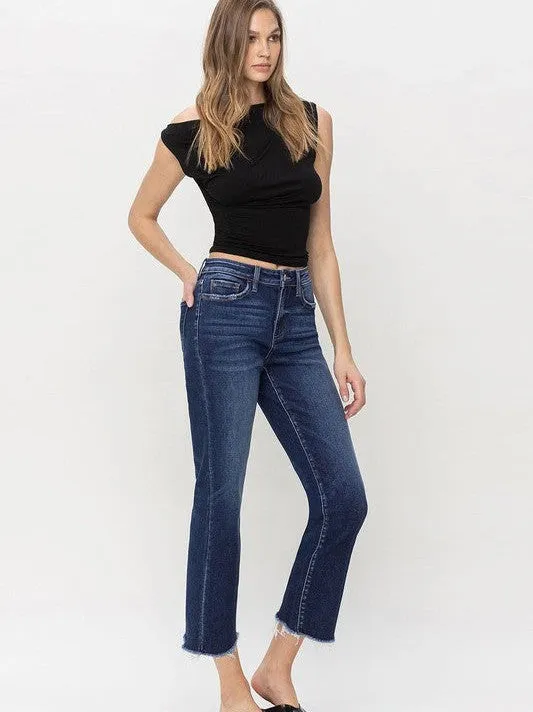 Flying Monkey Denim Love High Rise Straight Leg Jeans