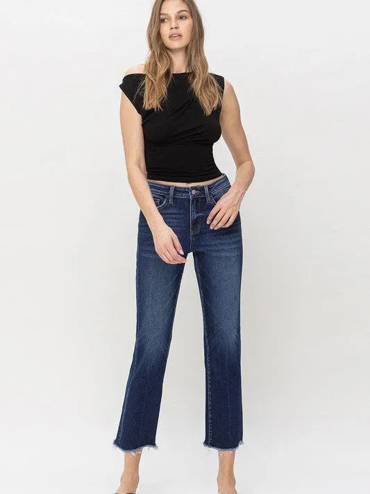 Flying Monkey Denim Love High Rise Straight Leg Jeans