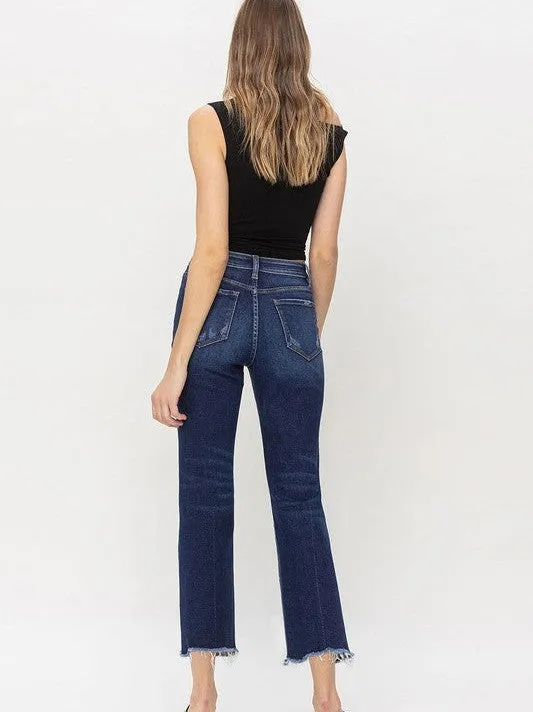 Flying Monkey Denim Love High Rise Straight Leg Jeans