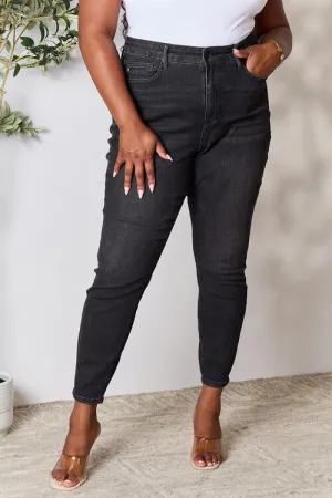 Full Size Tummy Control High Waist Denim Jeans