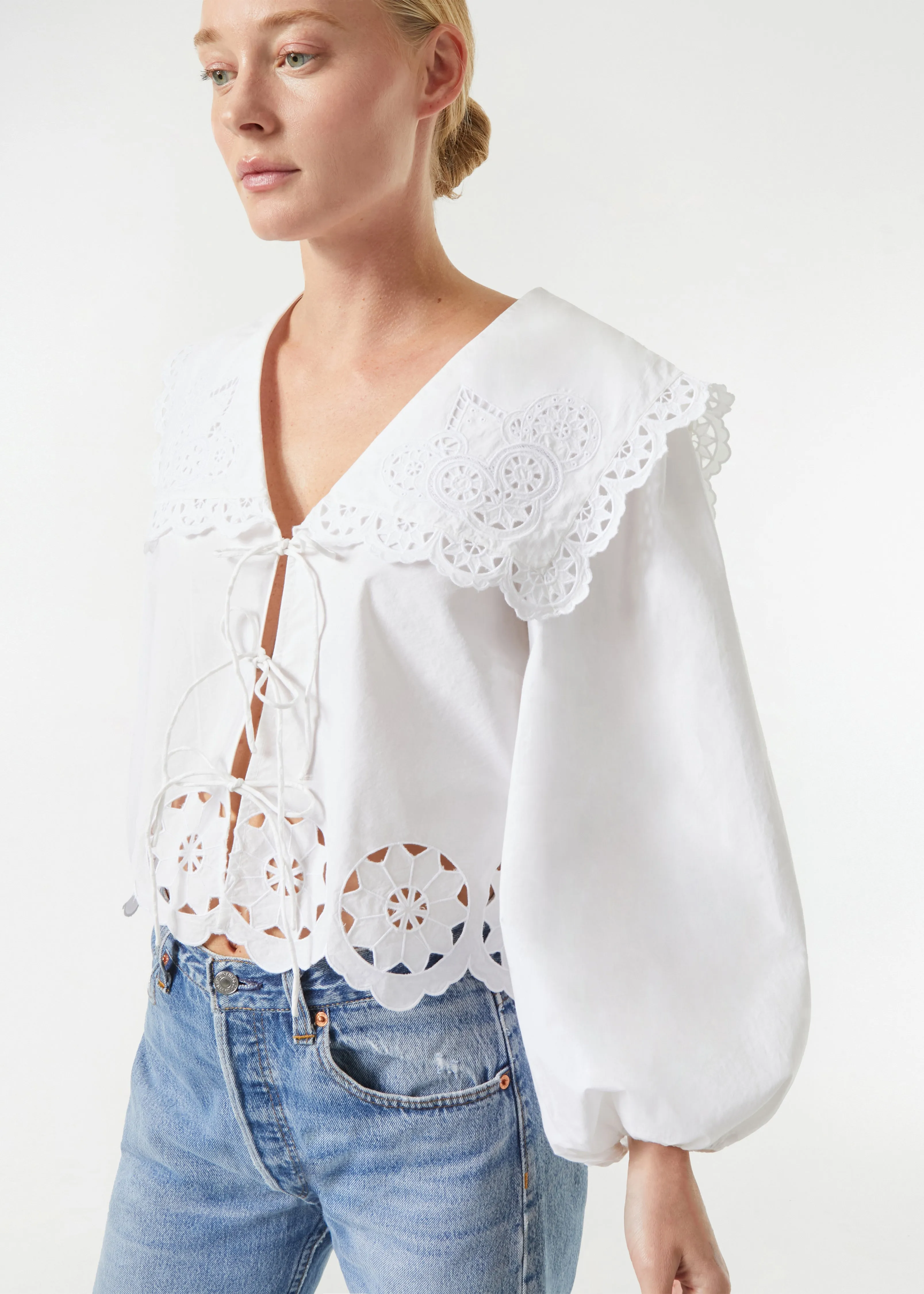 Giulio Top | White Eyelet