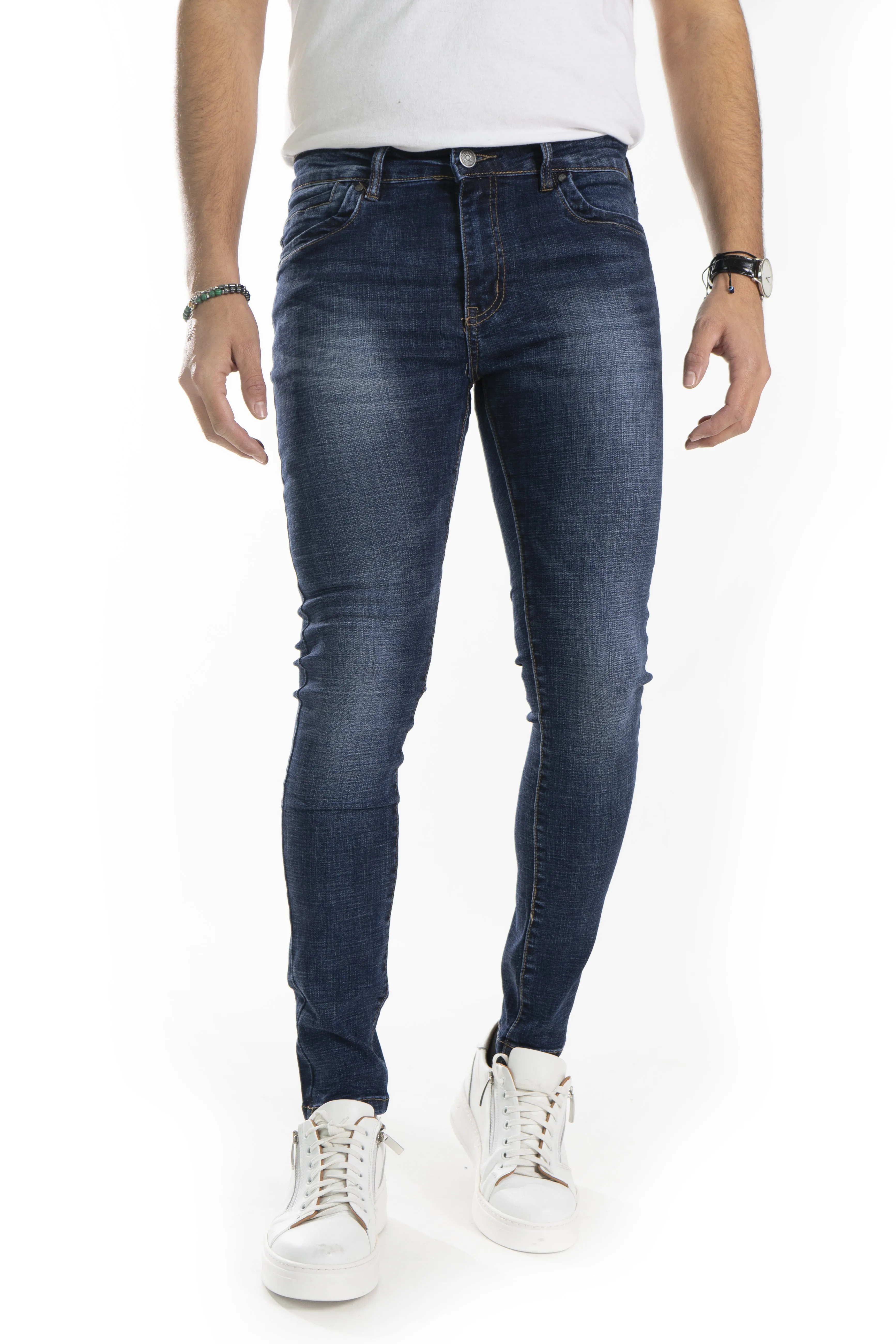 Jeans Uomo Skinny Fit Basic Elastico Art. JS433