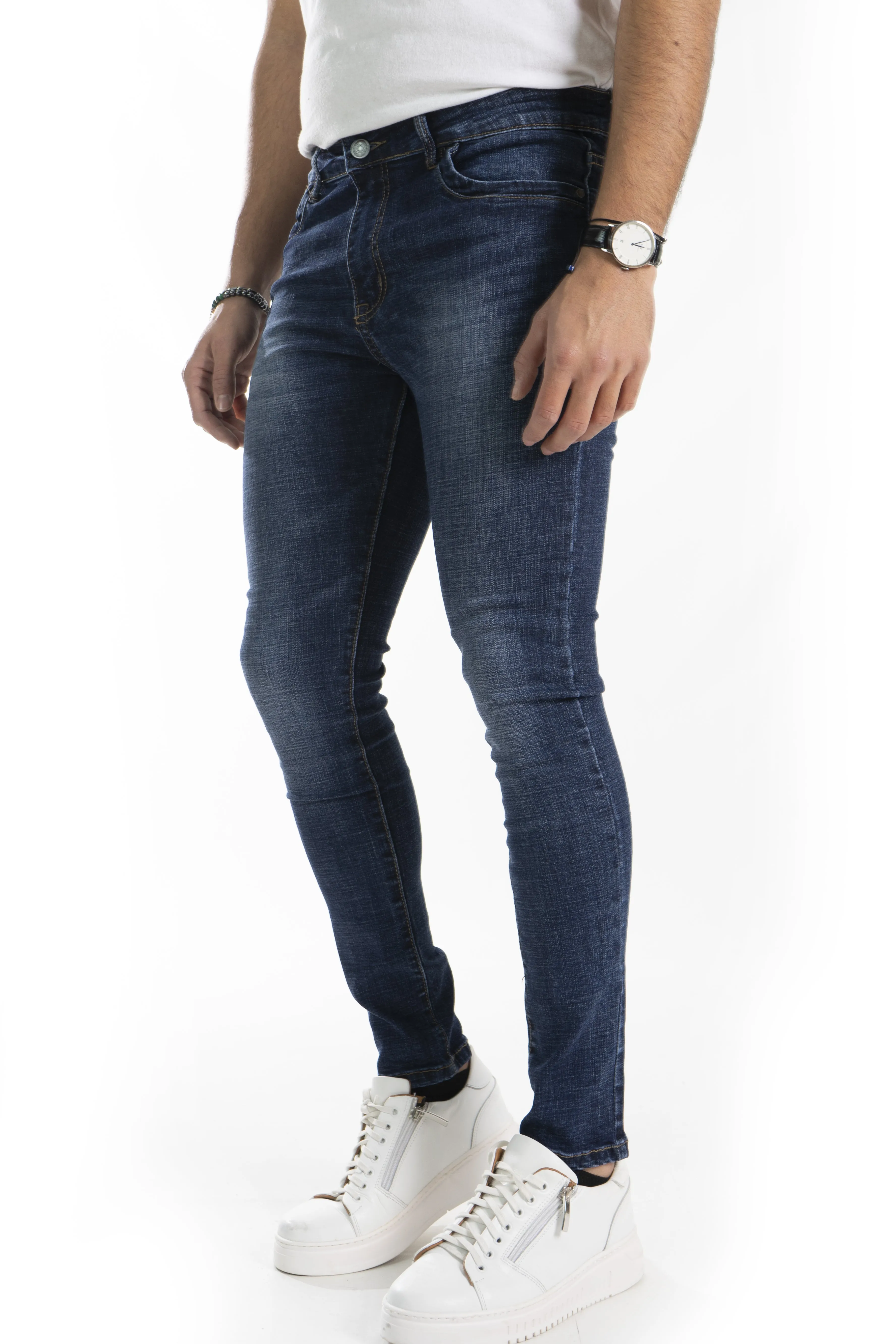 Jeans Uomo Skinny Fit Basic Elastico Art. JS433