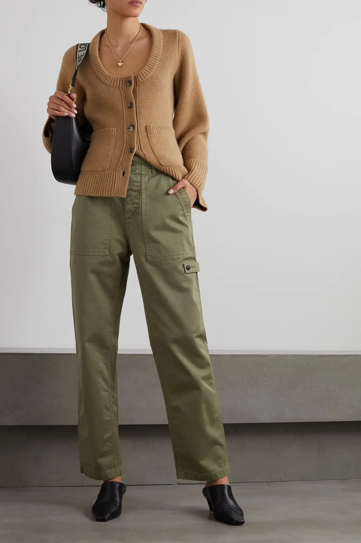 Jerry Fatigue Pants - Sage Green