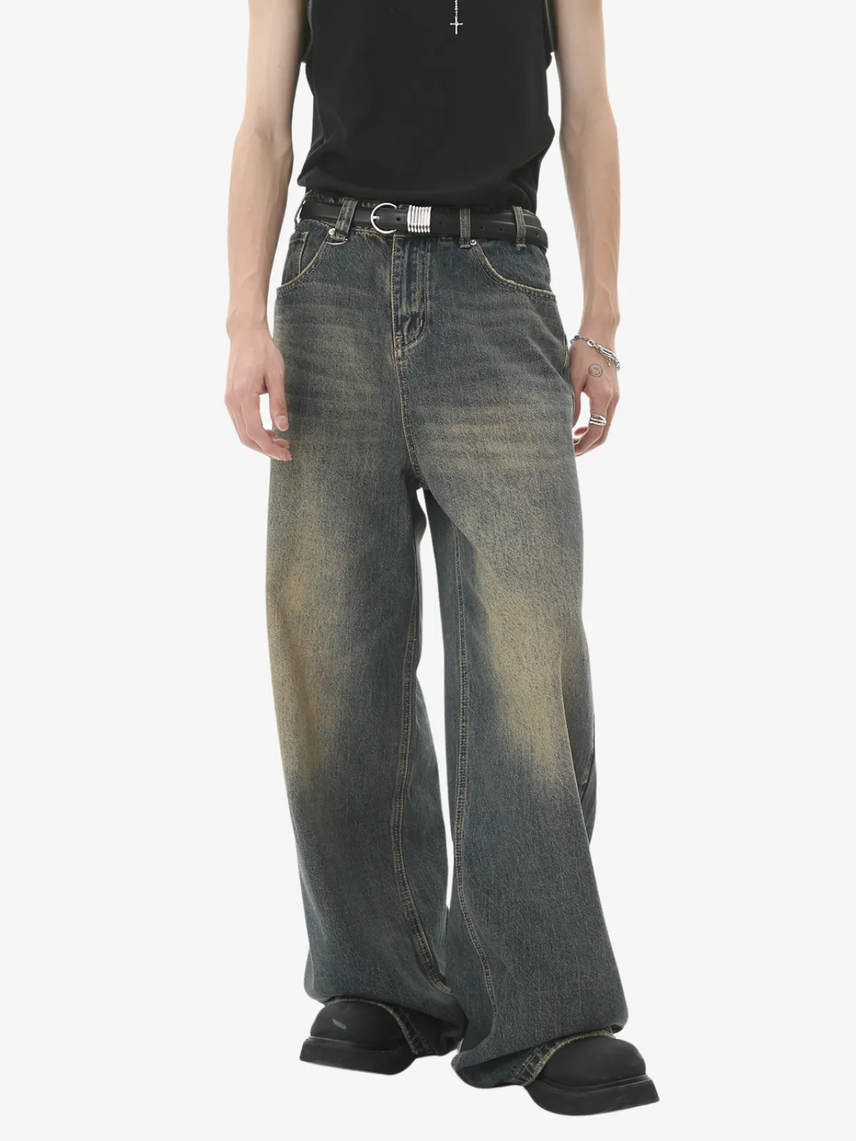 KG Gradient Distressed Jeans