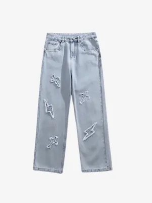 KG Puff Cross Jeans