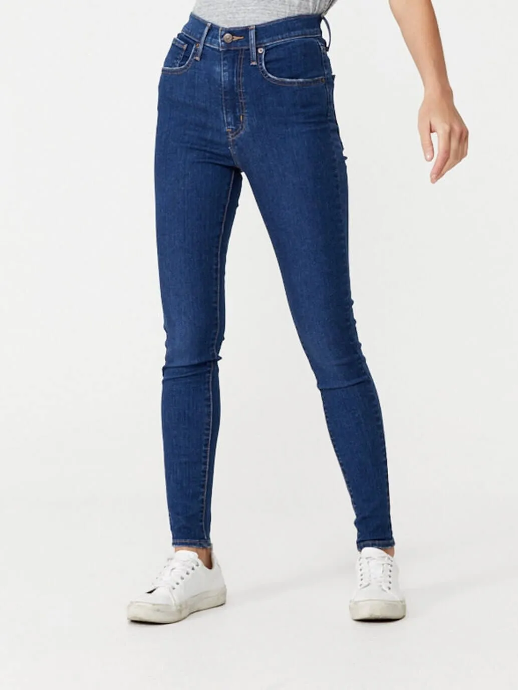 Levi's Mile High Super Skinny Jeans - Toronto Tears