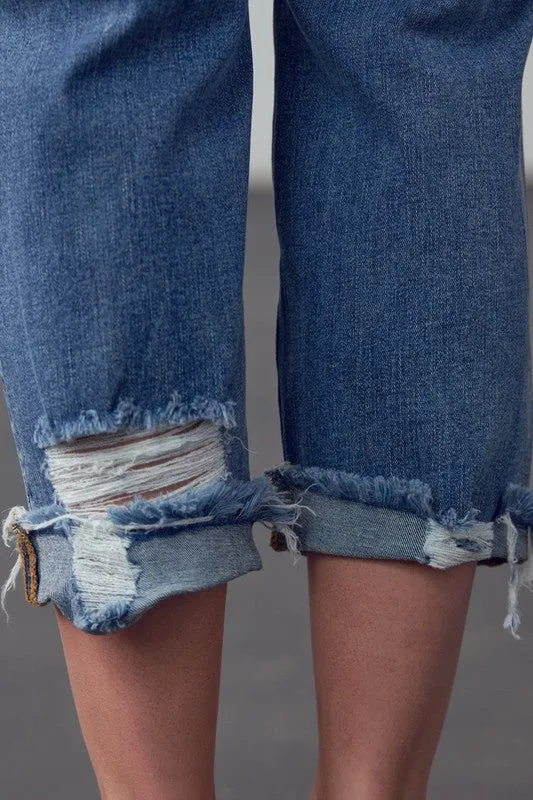 MID-RISE ANKLE BOYFRIEND JEANS *Online Only*