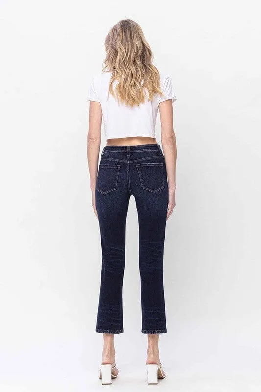 Mid Rise Slim Straight Jeans - Flying Monkey