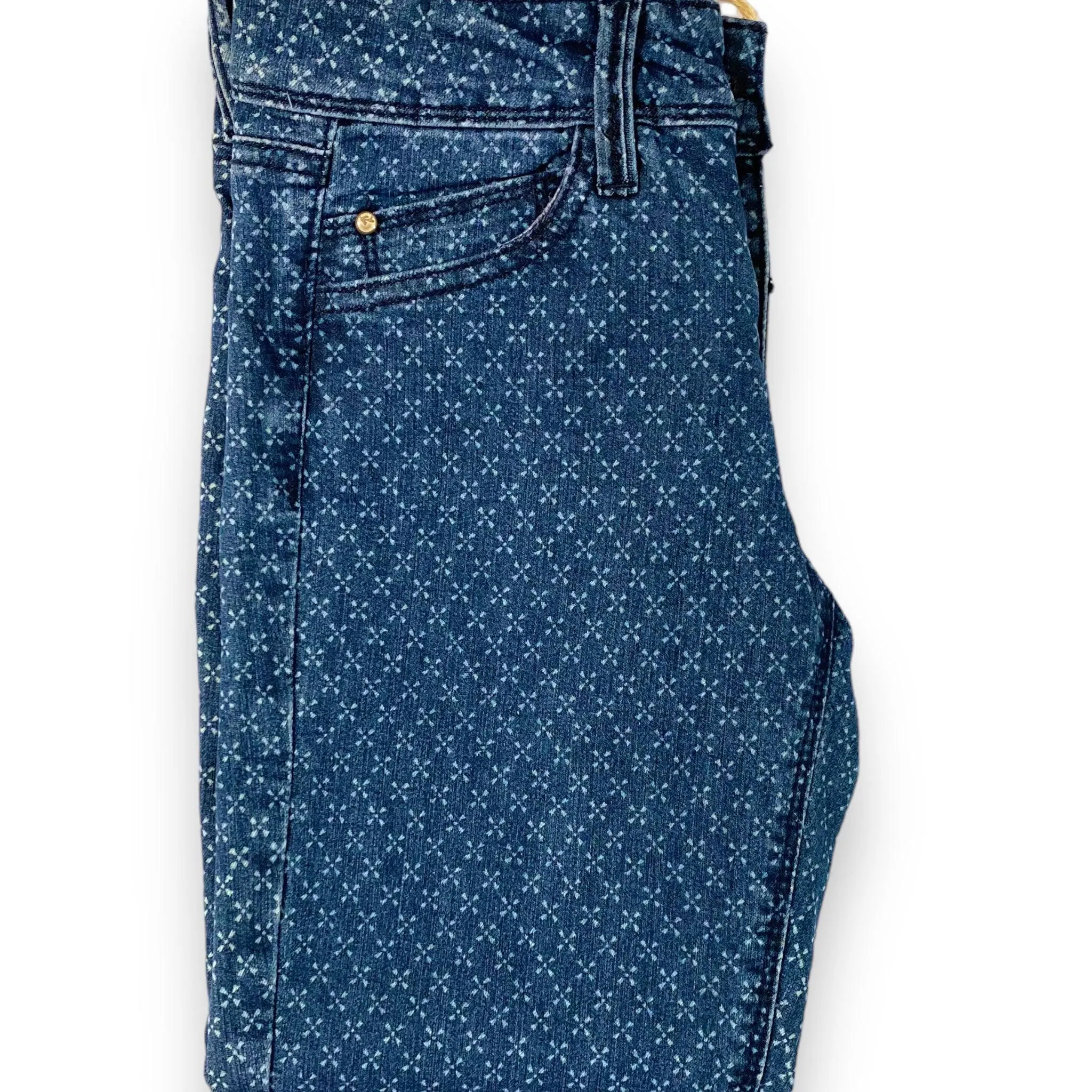 Mid-Rise Twinkle Skinny Jeans