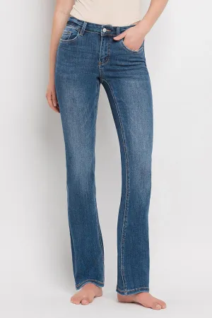 Midrise Bootcut Jeans