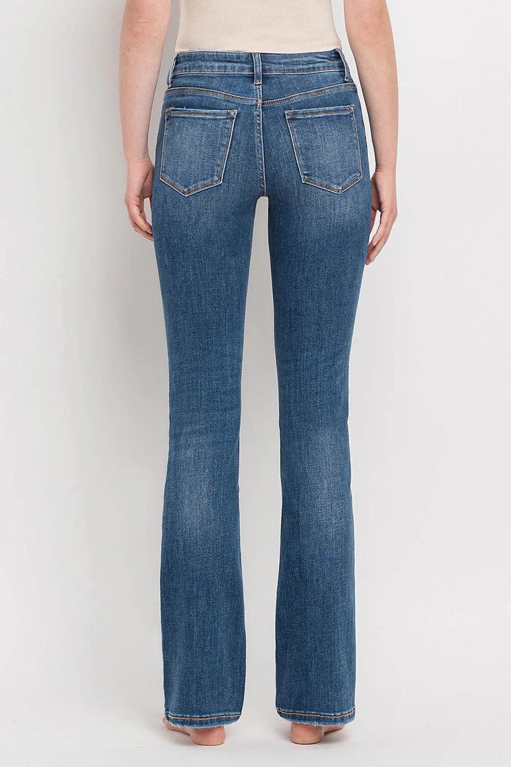 Midrise Bootcut Jeans