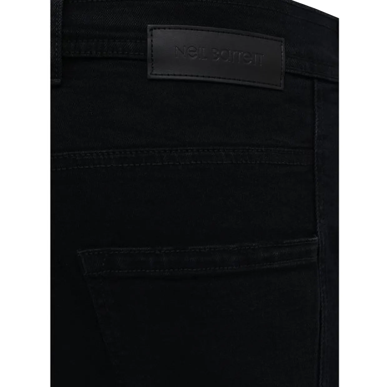 Neil Barrett Black Distressed Jeans