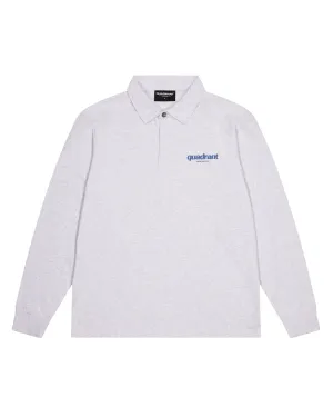 QUADRANT WHITE HEATHER RUGBY SHIRT