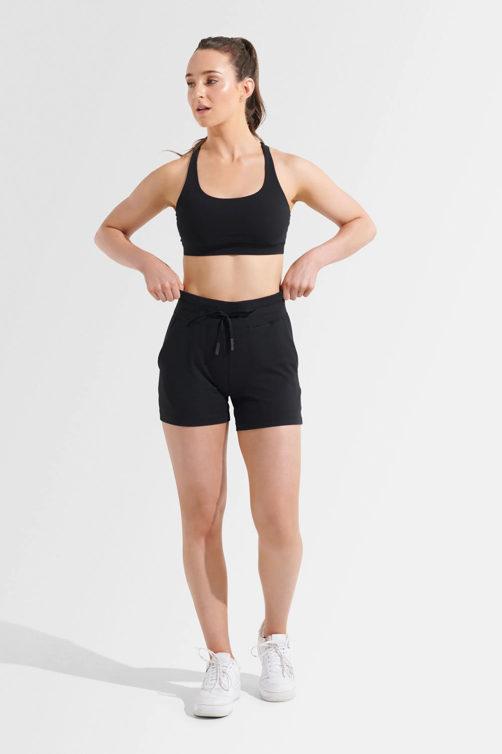 Refined Shorts - Midnight Black