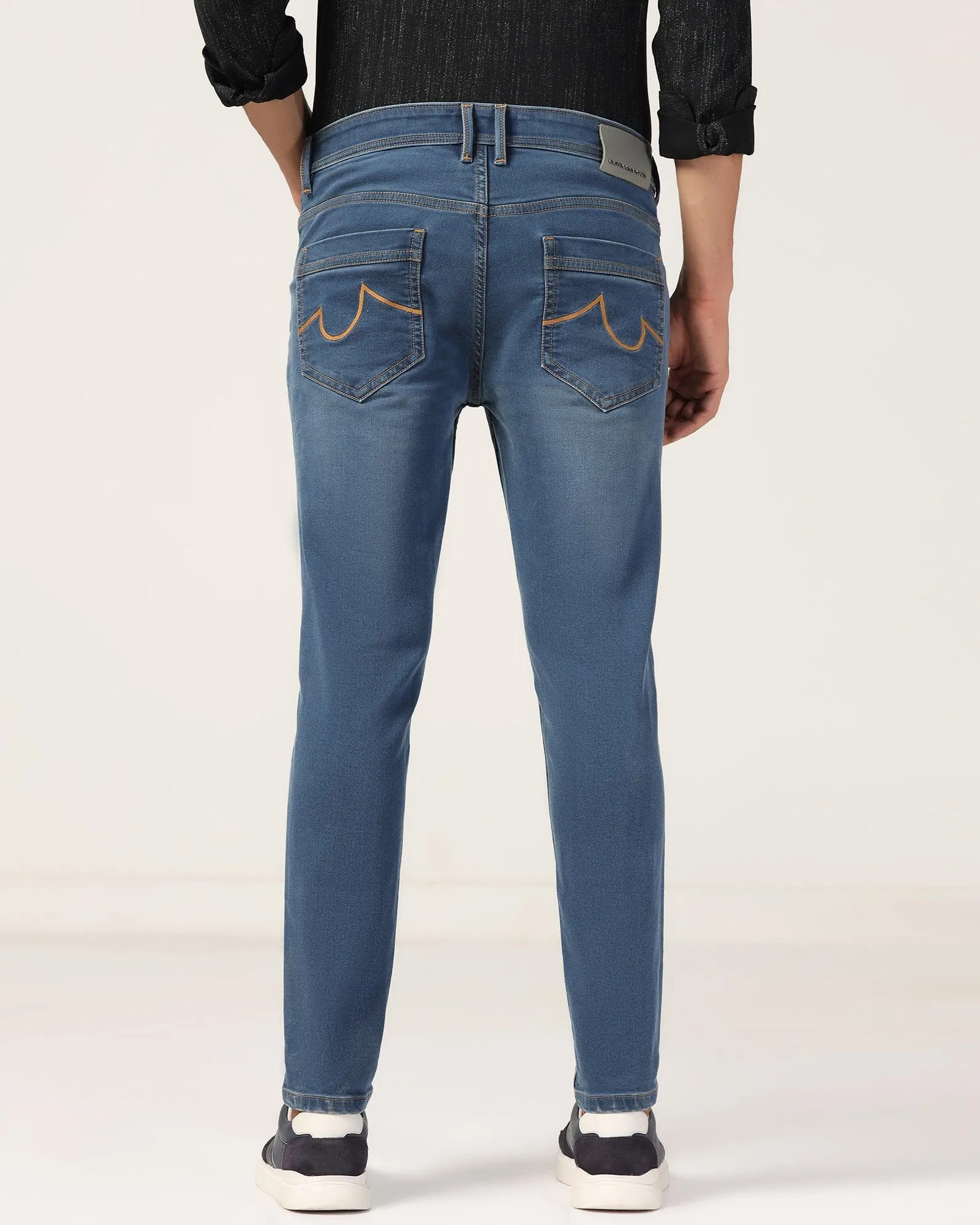 Ultrasoft Skinny Cropped Fiji Fit Indigo Blue Jeans - Piper